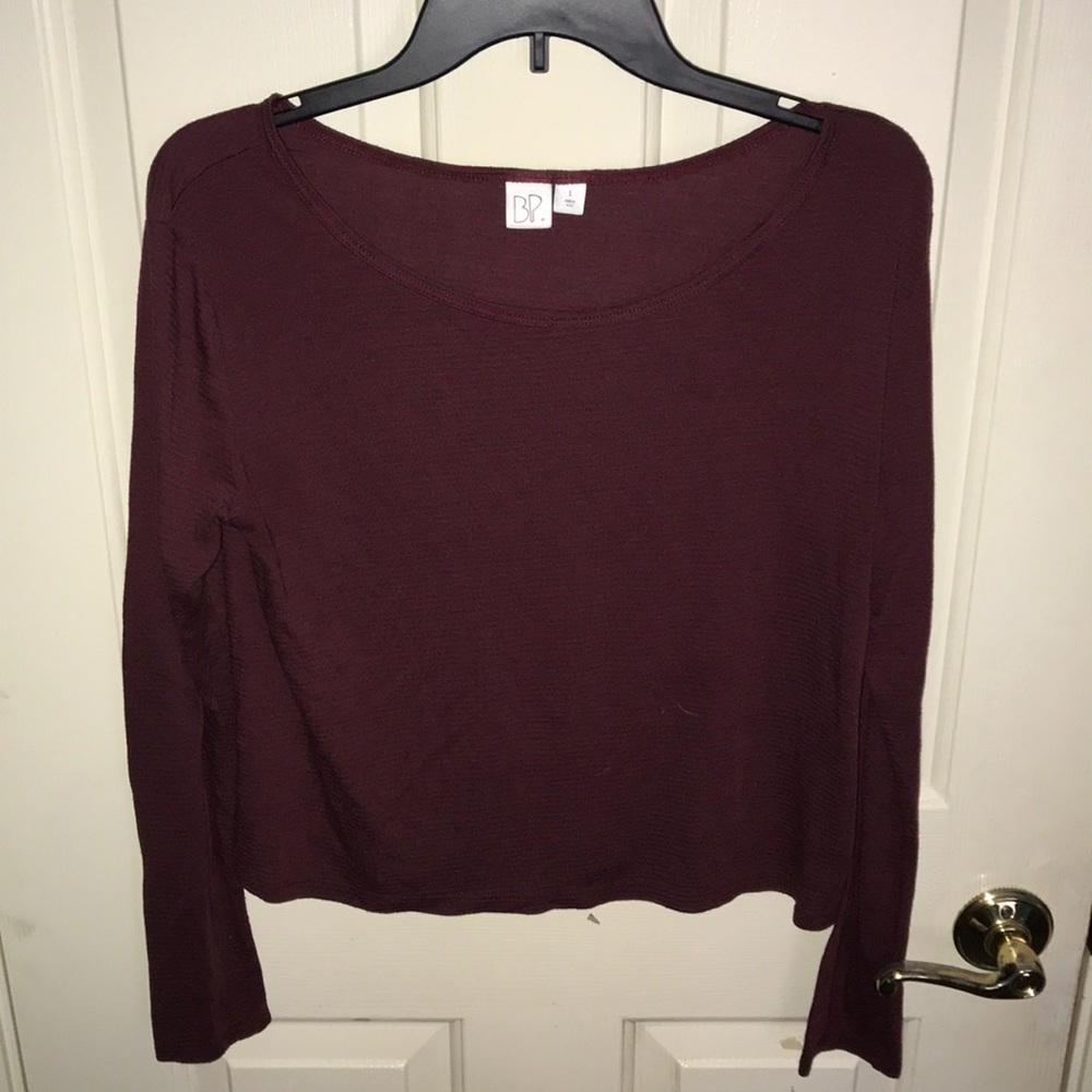 Long Sleeve Crop Top